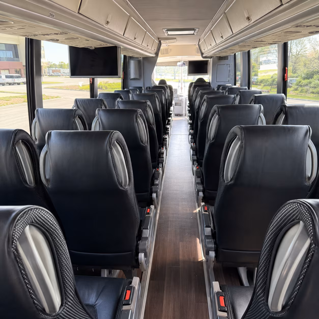 buckeye charter bus services inside