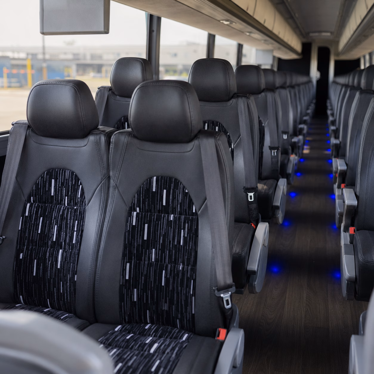 buckeye corporate event transportation onboard seating