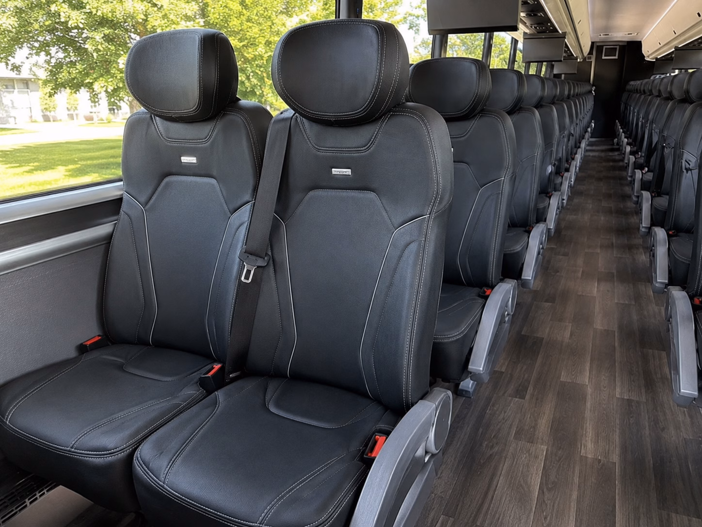 buckeye employee transportation onboard seating