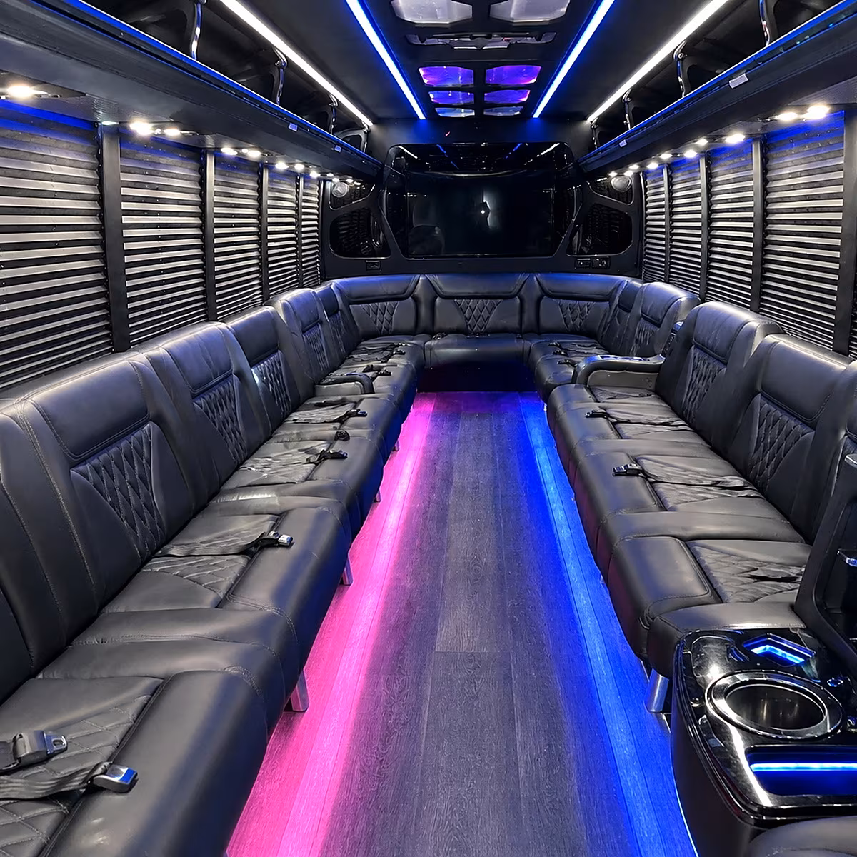 buckeye party bus rentals inside