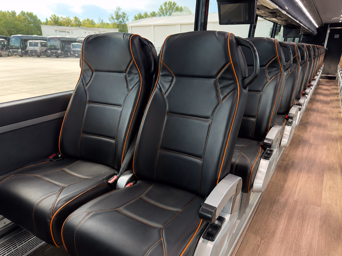 buckeye wine tour brewery transportation onboard seating